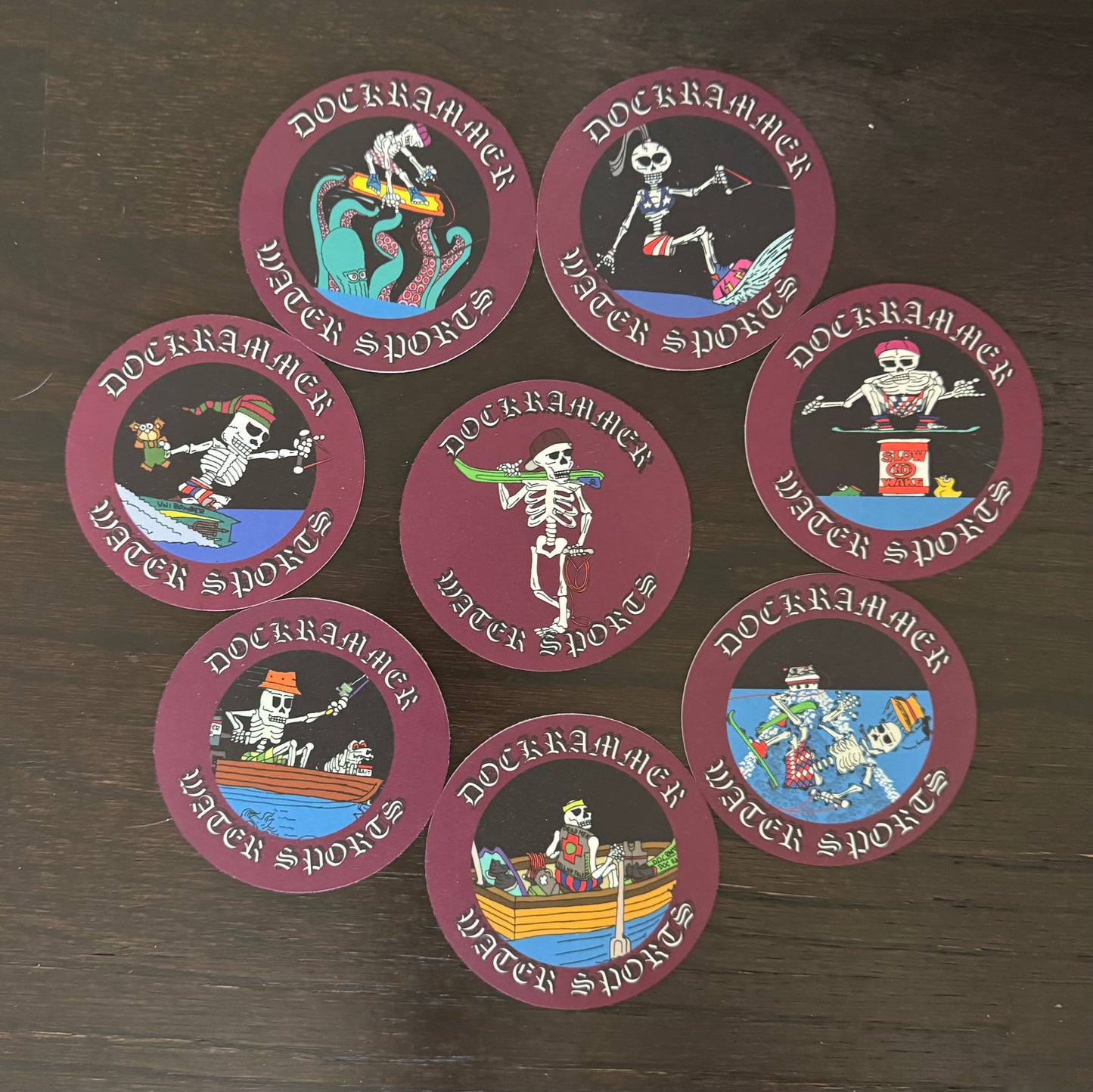 Dockrammer Team Coasters